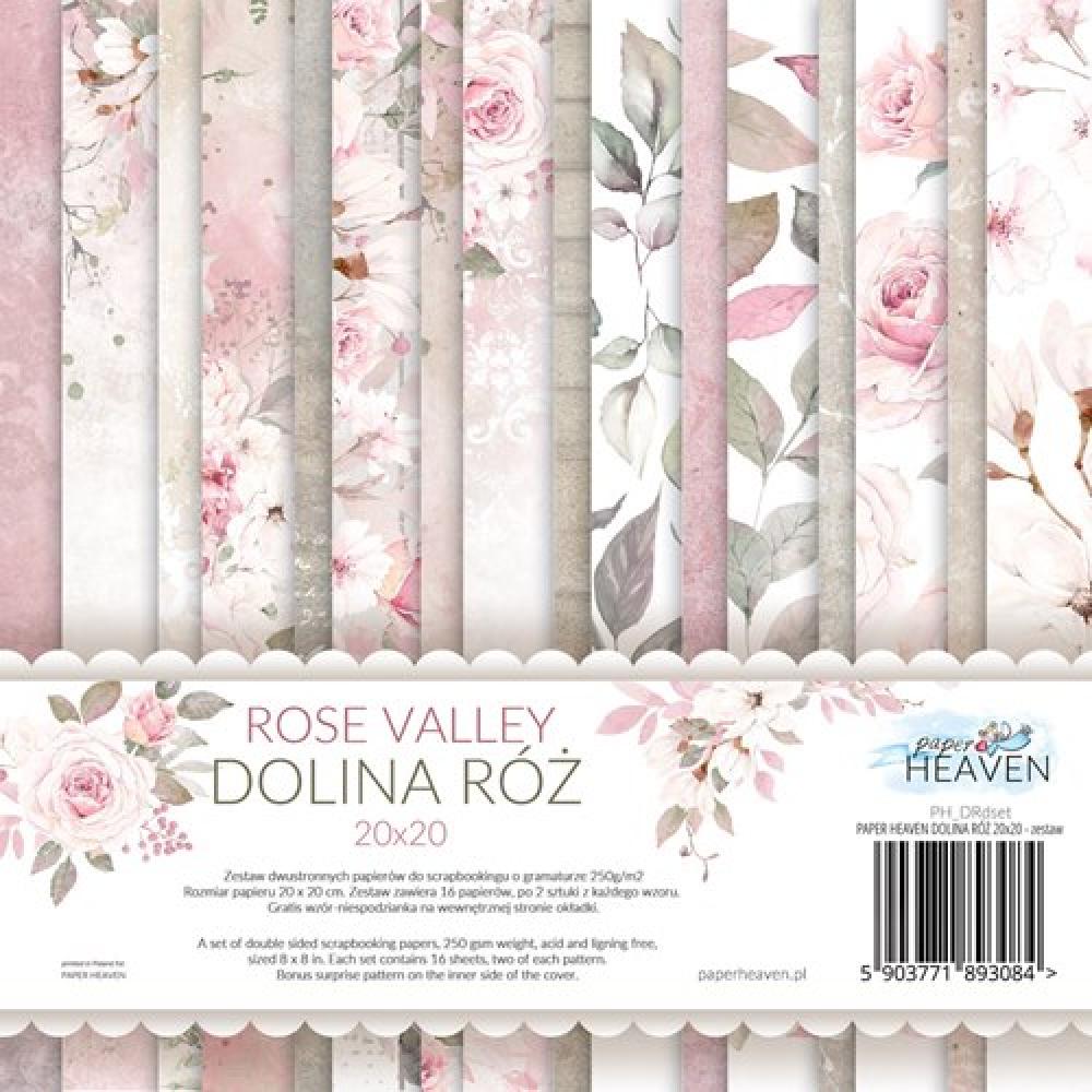 Paper Heaven 8x8 Paper Pad Rose Valley