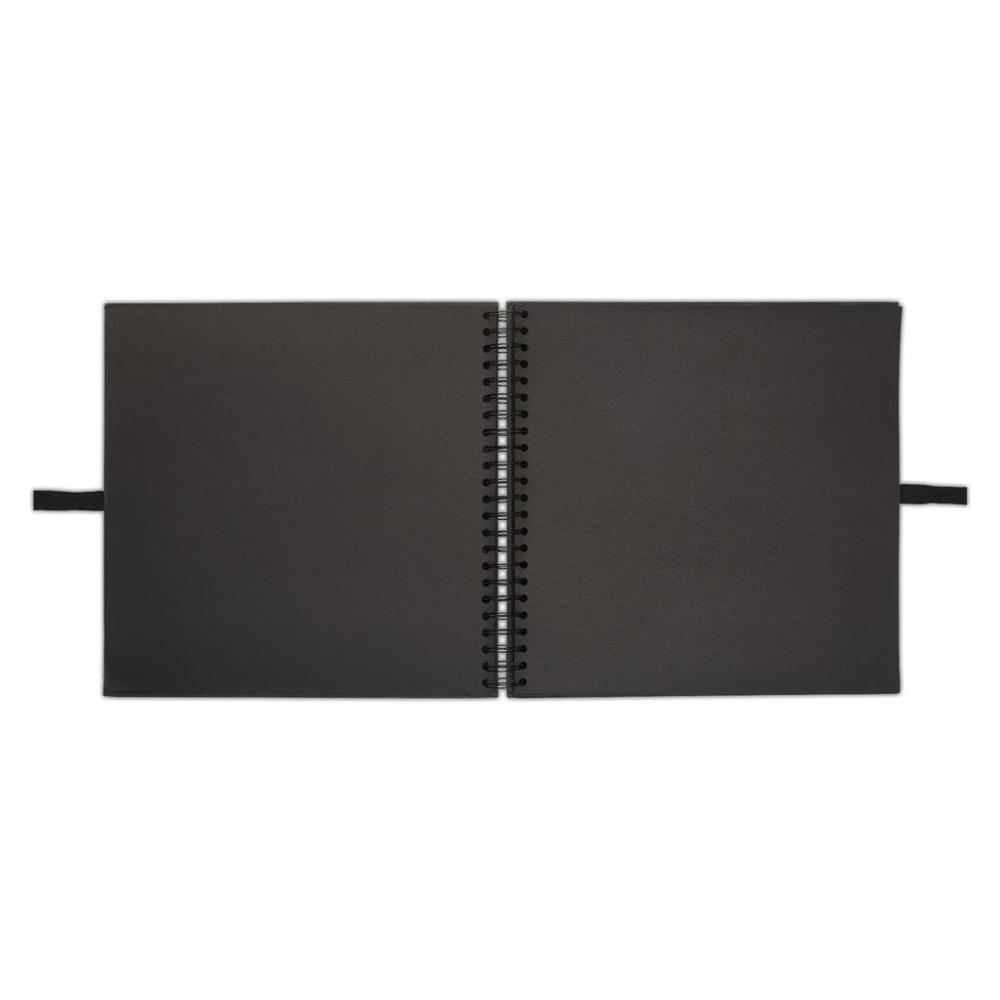 Papermania 12x12 Scrapbook Album Black #PMA101403