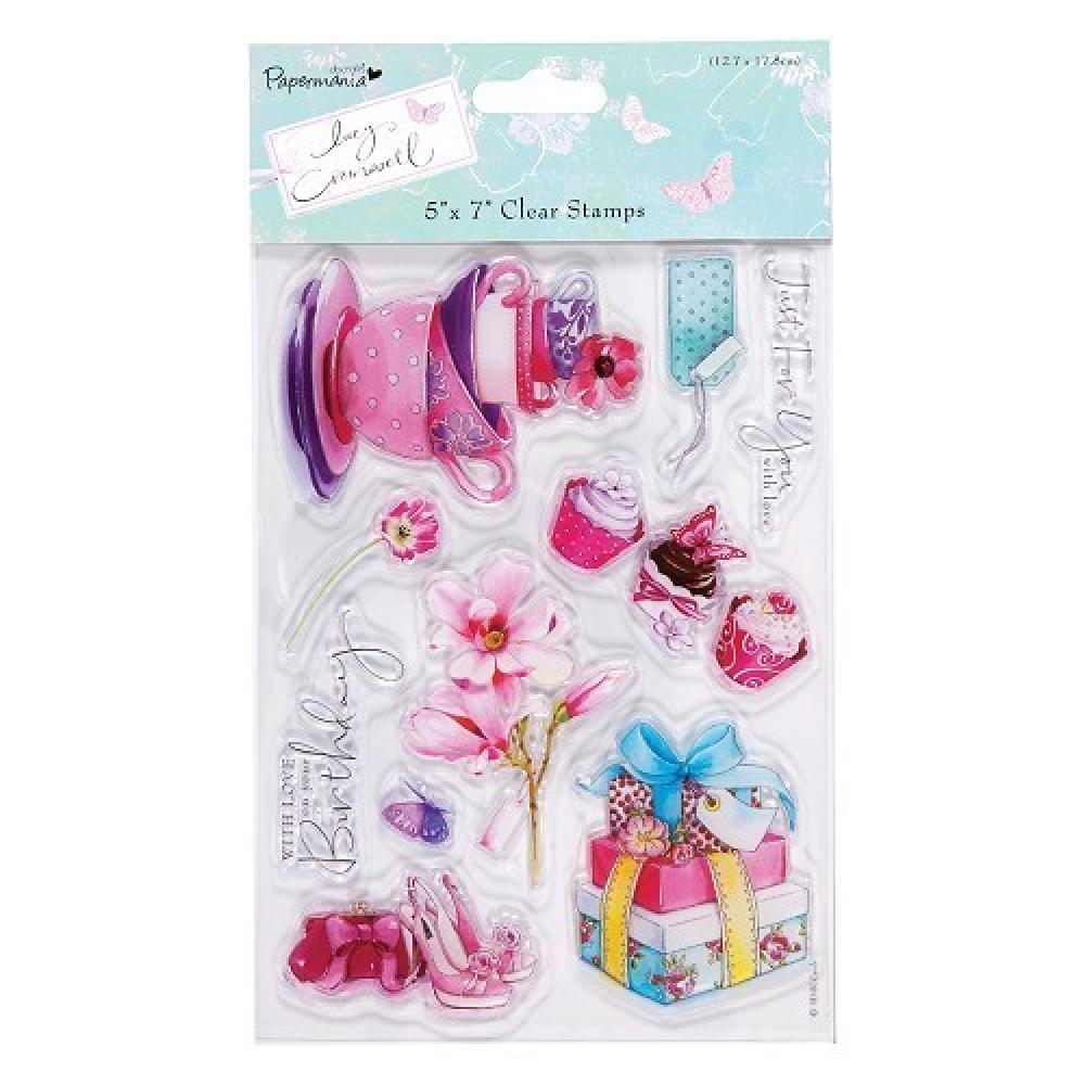 Papermania Clear Stamps Teacups (Teetassen)