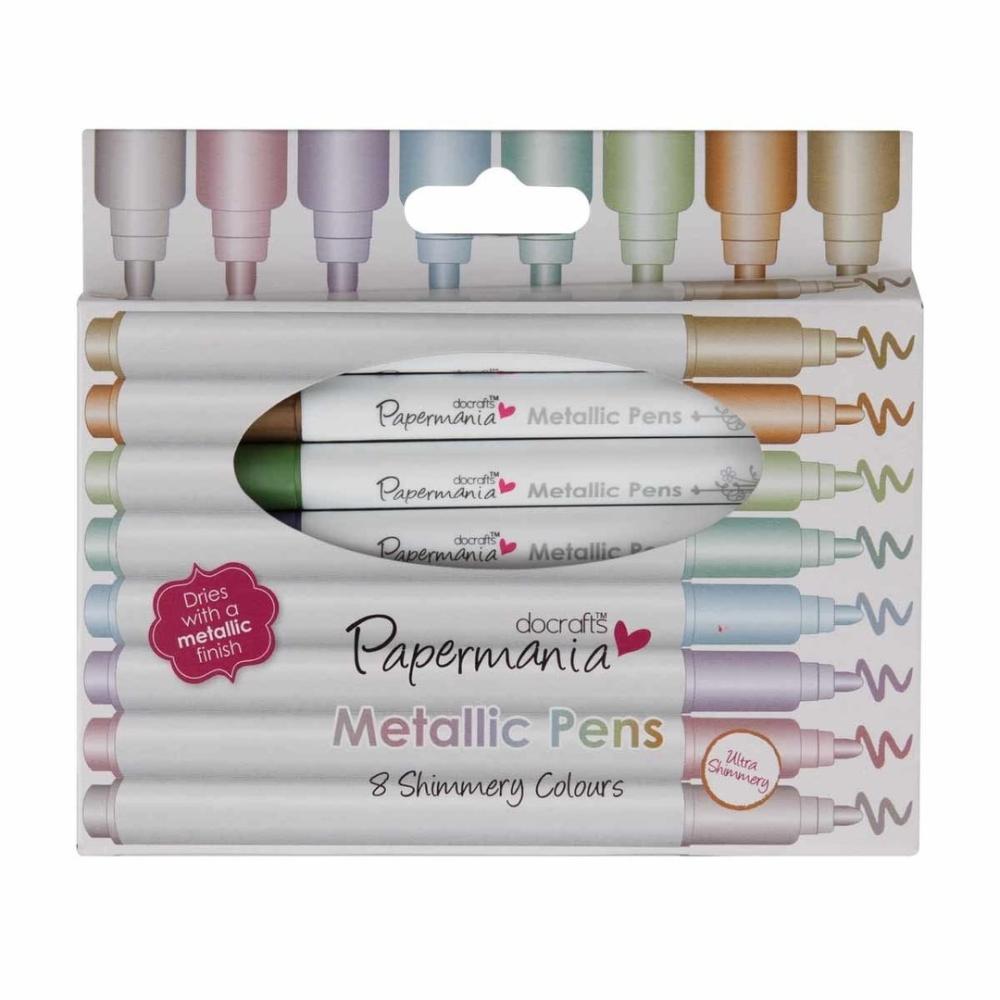 Papermania Metallic Pens (8pk) #PMA 8511005