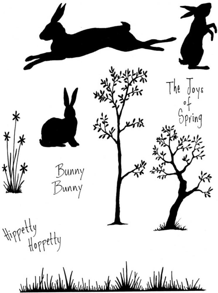 Personal Impressions Stamp Hippetty Hoppetty