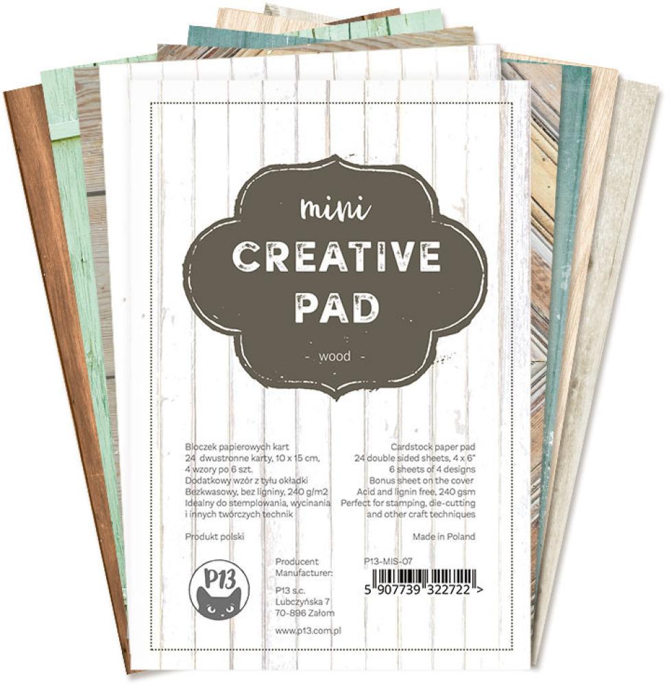 Piatek13 Mini Creative Pad Wood Holz