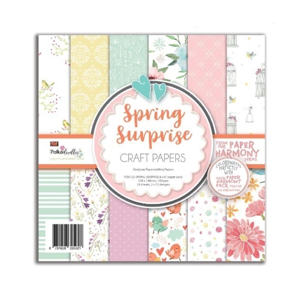 Polkadoodles 6x6 Paper Pack Spring Surprise #8125