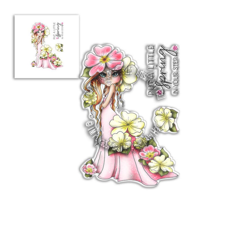 Polkadoodles Clear Stamps Primrose Darling Bud #8042