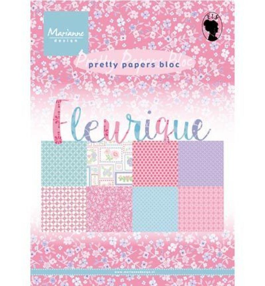 Pretty Papers A5 Paper Pad Fleurique