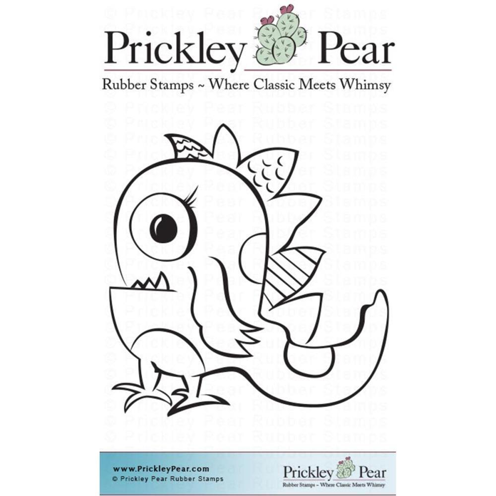 Prickley Pear Cling Stamps  Godzilla