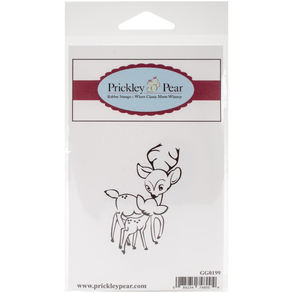 Prickley Pear Cling Stamps  Reindeer Kisses