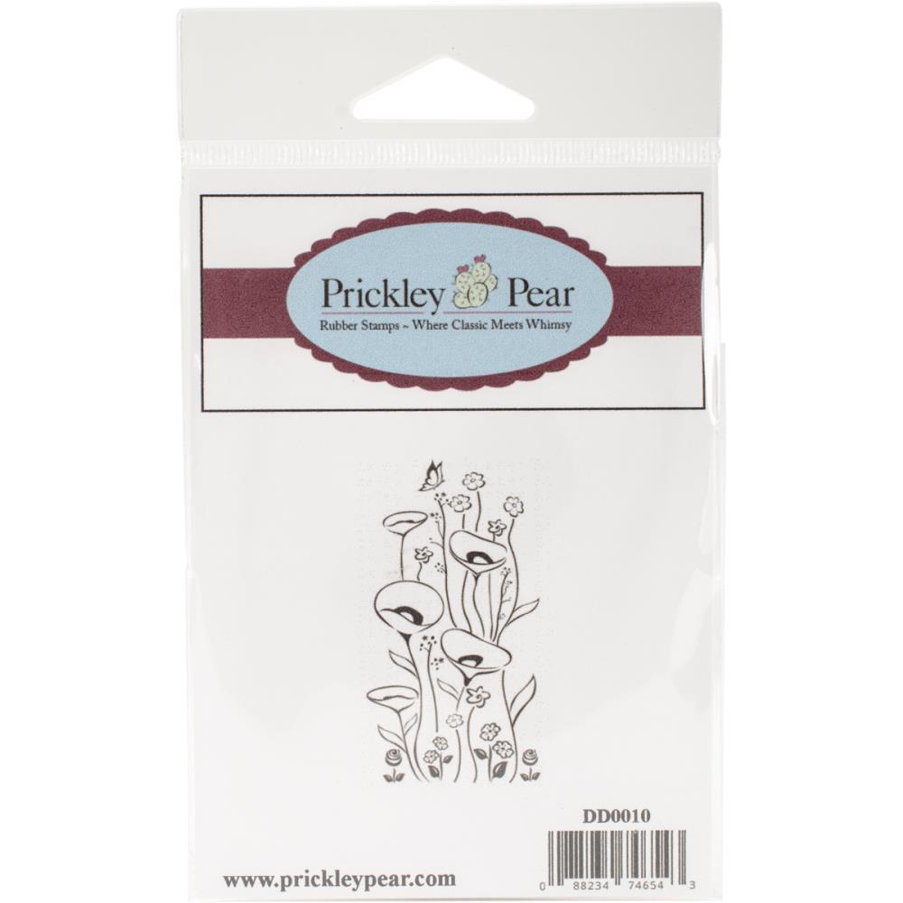 Prickley Pear Cling Stamps  Poppies Garden