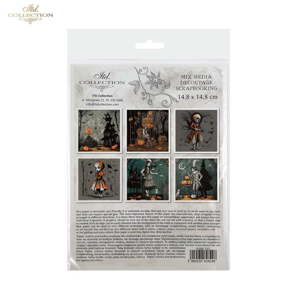 RSM153 ITD Collection Tales From The Dark Fair Mini Rice Paper Set