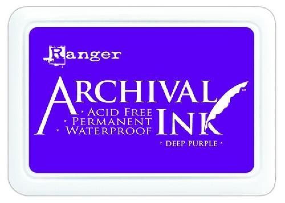 Ranger Archival Ink Pad Deep Purple