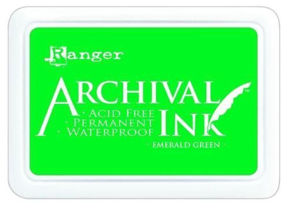 Ranger Archival Ink Pad Emerald Green