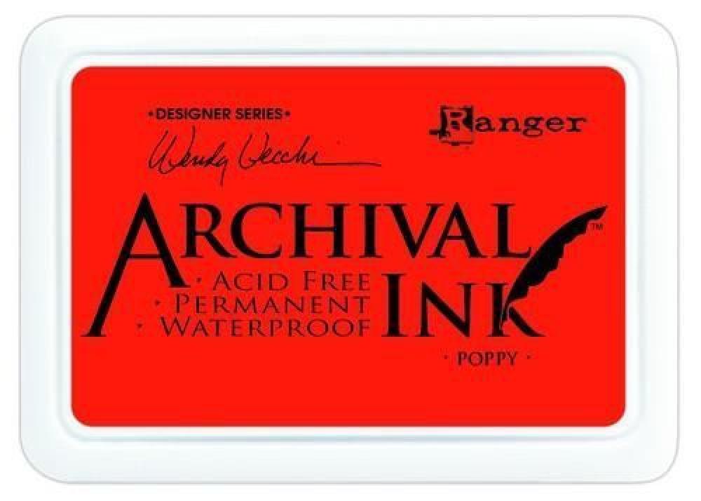 Ranger Archival Ink Pad Poppy