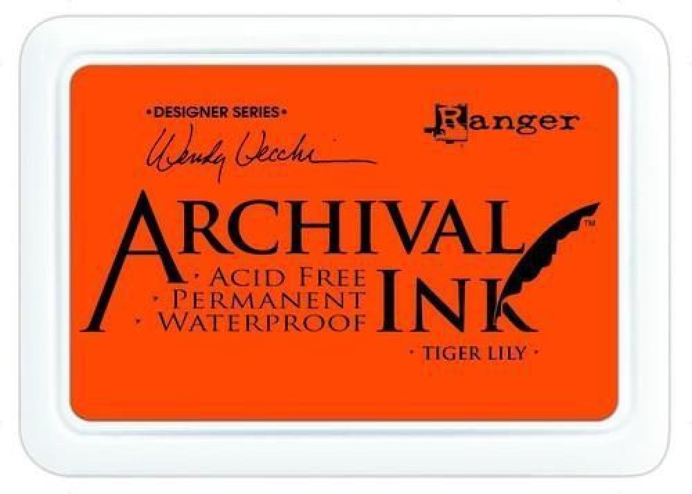 Ranger Archival Ink Pad Tiger Lily