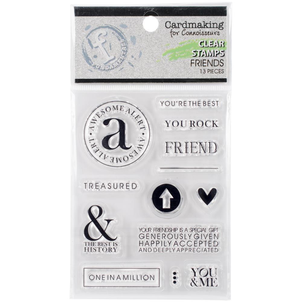 Ruby Rock-It Clear Stamps Friends #FUN69