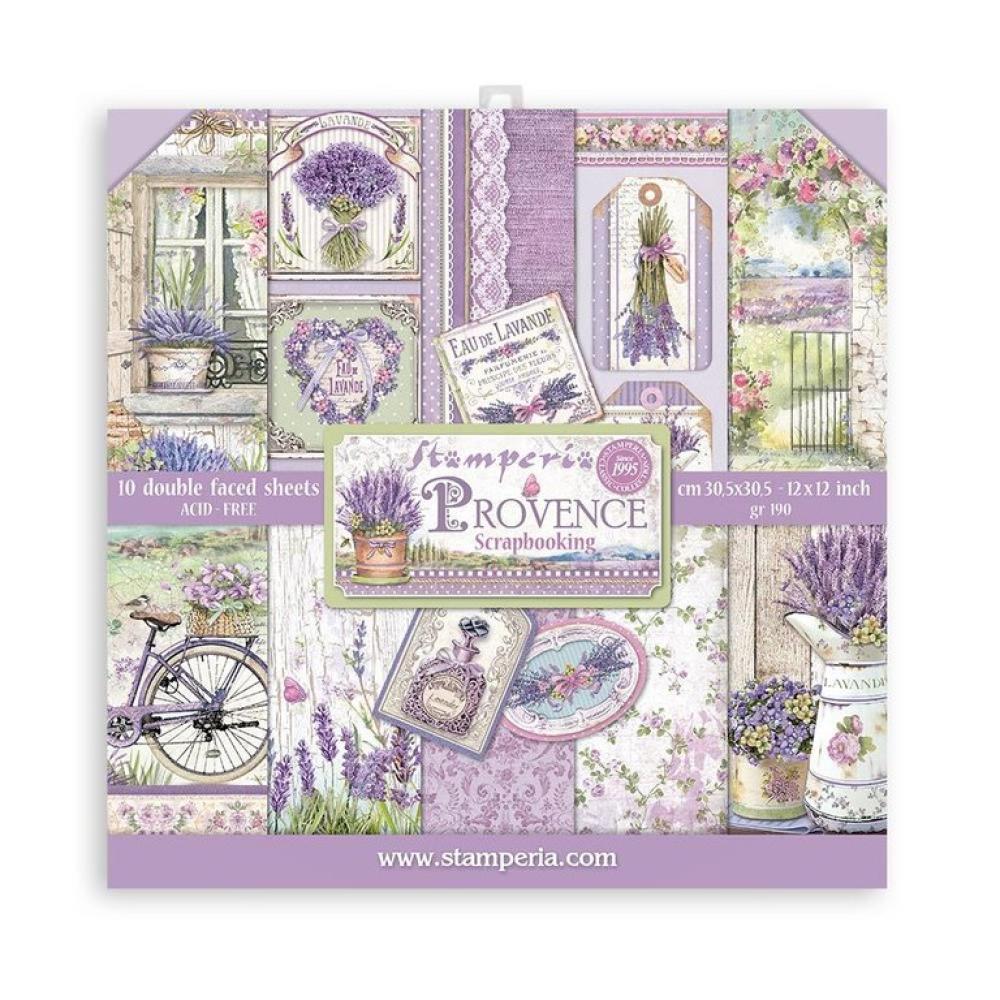 Stamperia 12x12 Paper Pad Provence SBBL105