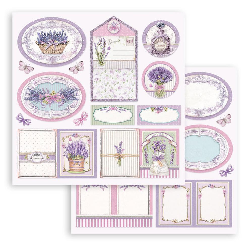 Stamperia 12x12 Paper Pad Provence SBBL105