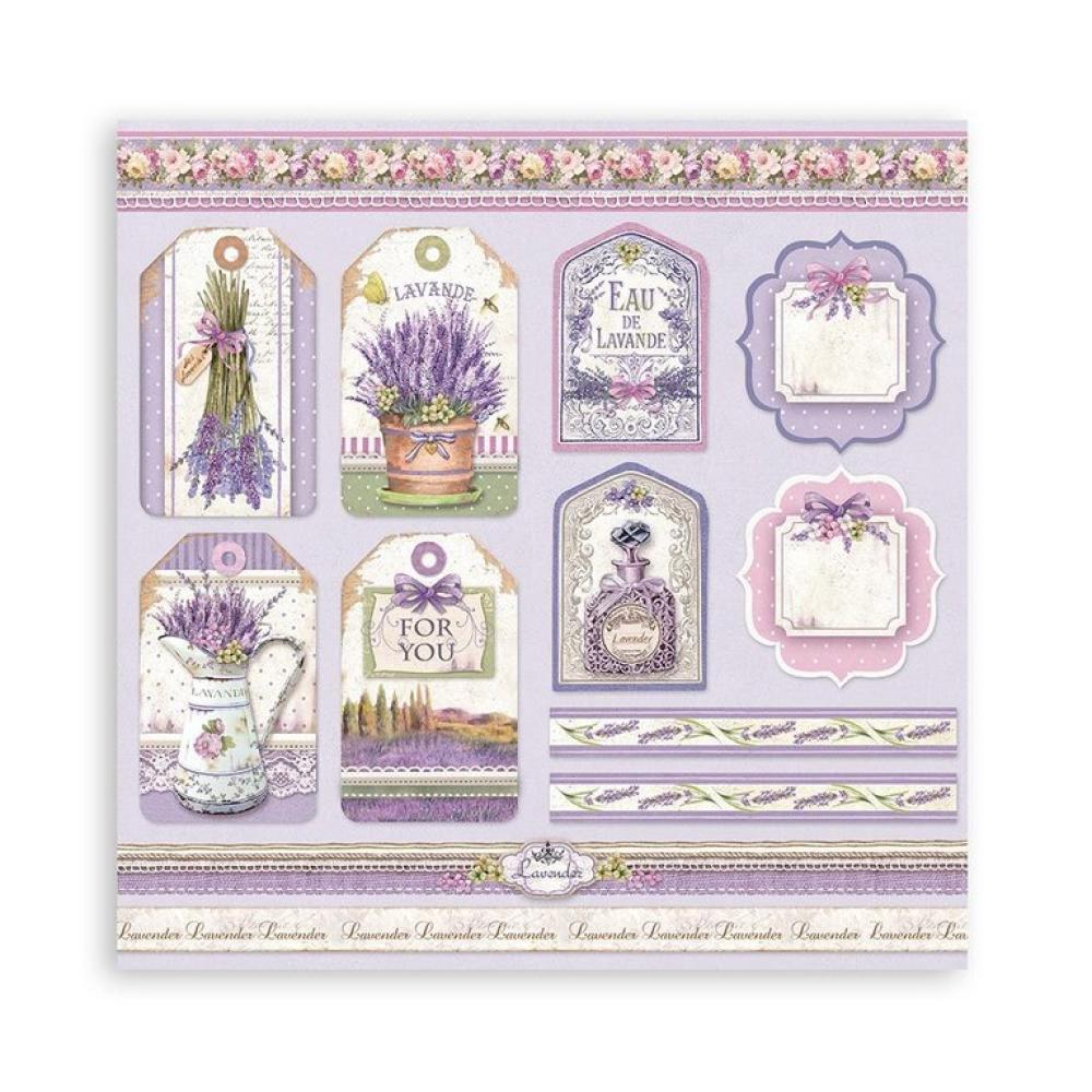 Stamperia 12x12 Paper Pad Provence SBBL105