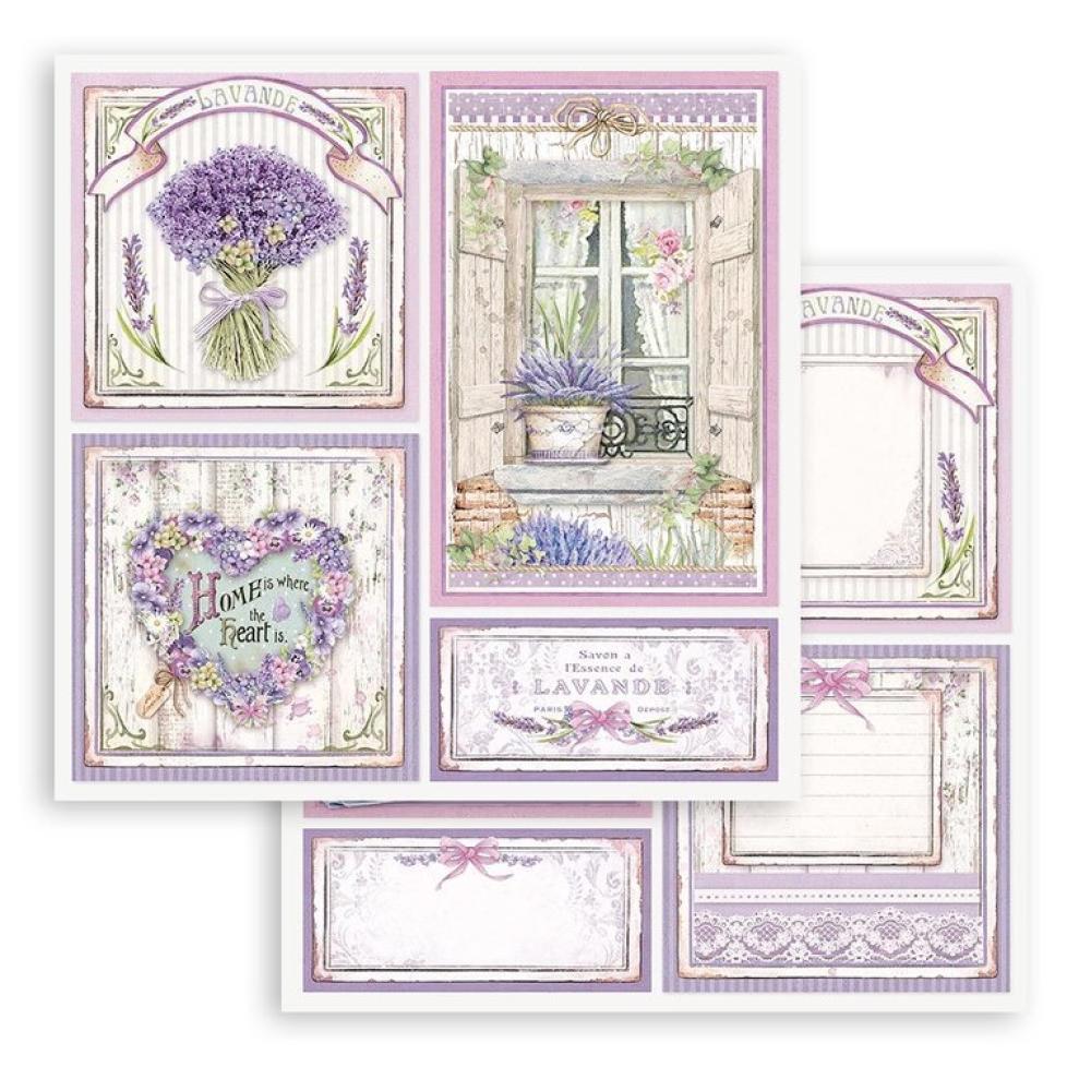 Stamperia 12x12 Paper Pad Provence SBBL105