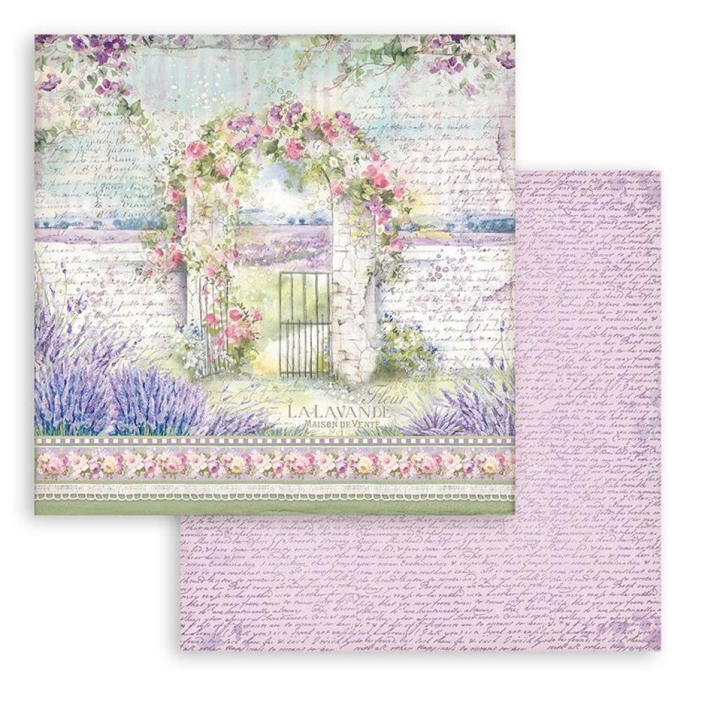 Stamperia 12x12 Paper Pad Provence SBBL105