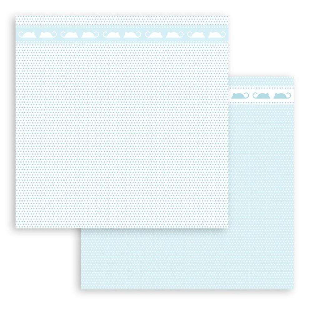 Stamperia 12x12 Paper Pad BabyDream Blue SBBL106