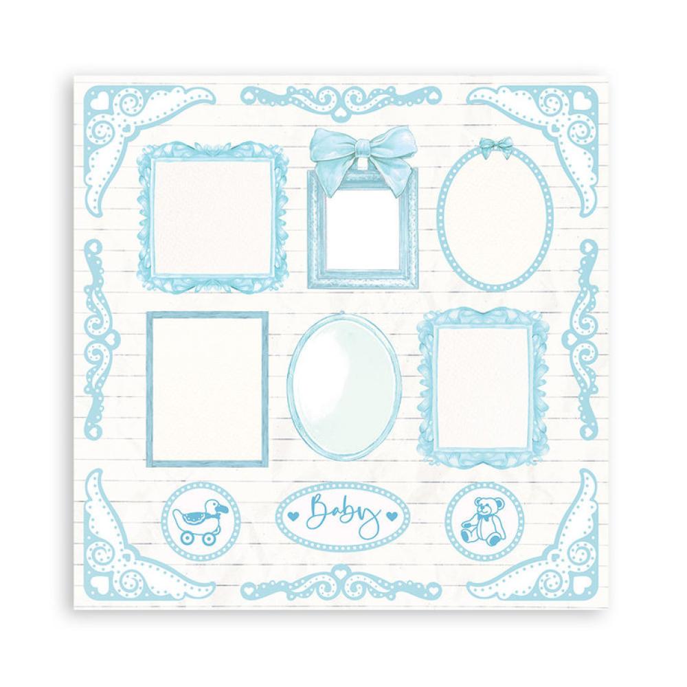 Stamperia 12x12 Paper Pad BabyDream Blue SBBL106