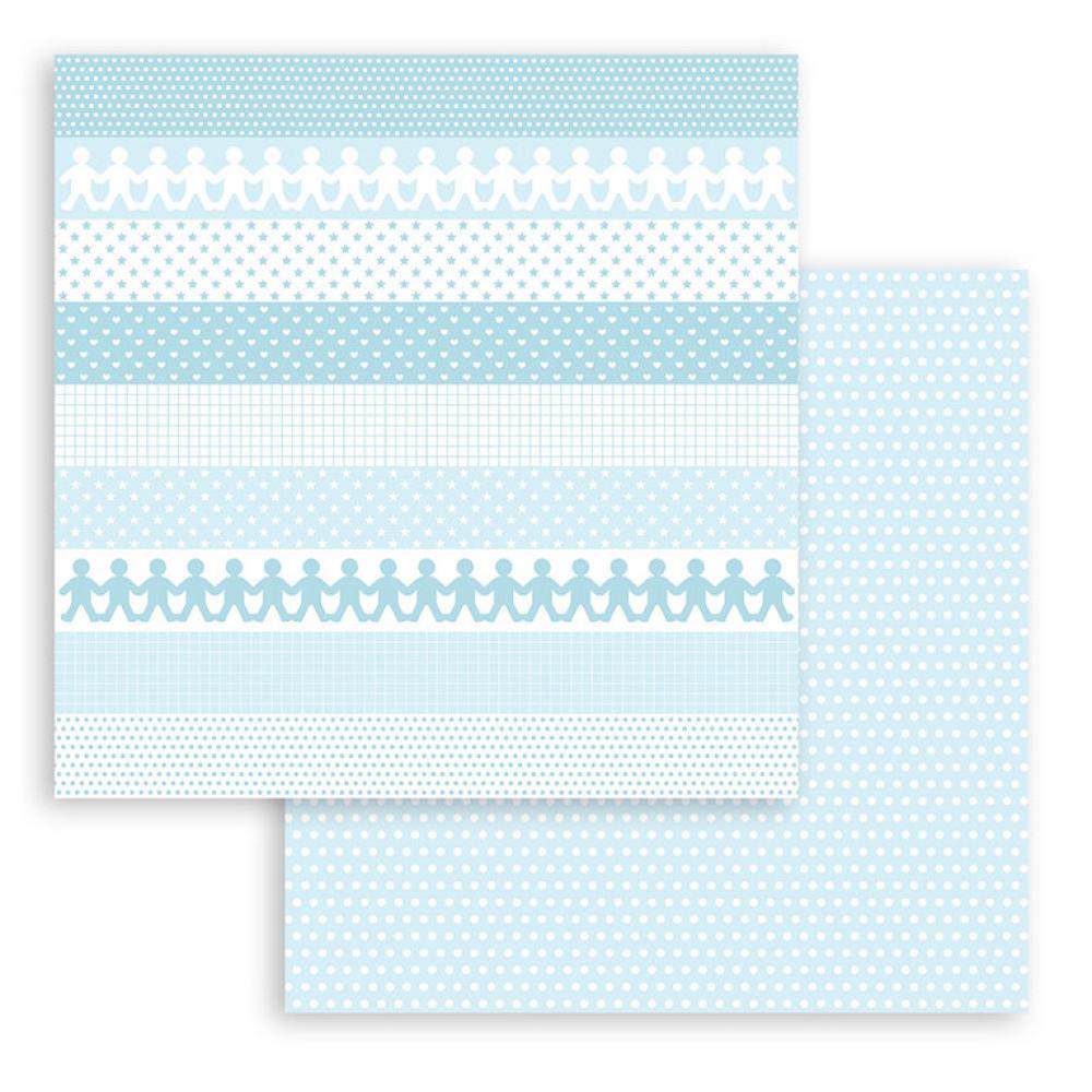 Stamperia 12x12 Paper Pad BabyDream Blue SBBL106