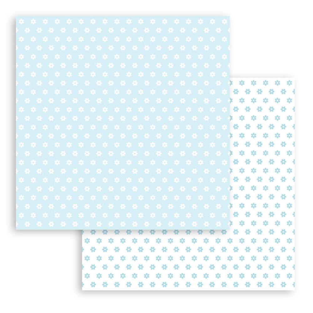 Stamperia 12x12 Paper Pad BabyDream Blue SBBL106