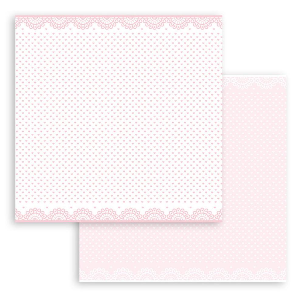 Stamperia 12x12 Paper Pad BabyDream Pink SBBL107