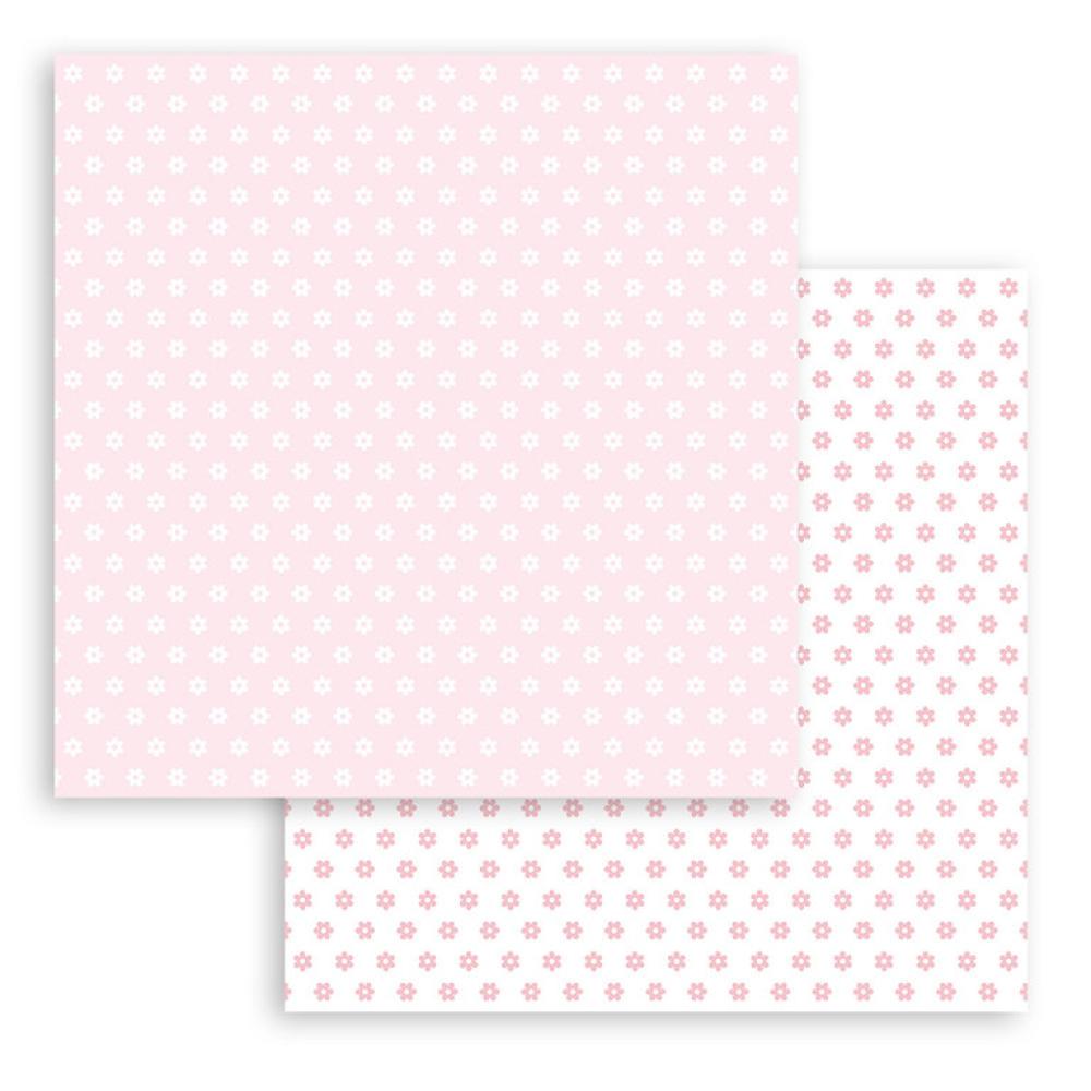 Stamperia 12x12 Paper Pad BabyDream Pink SBBL107