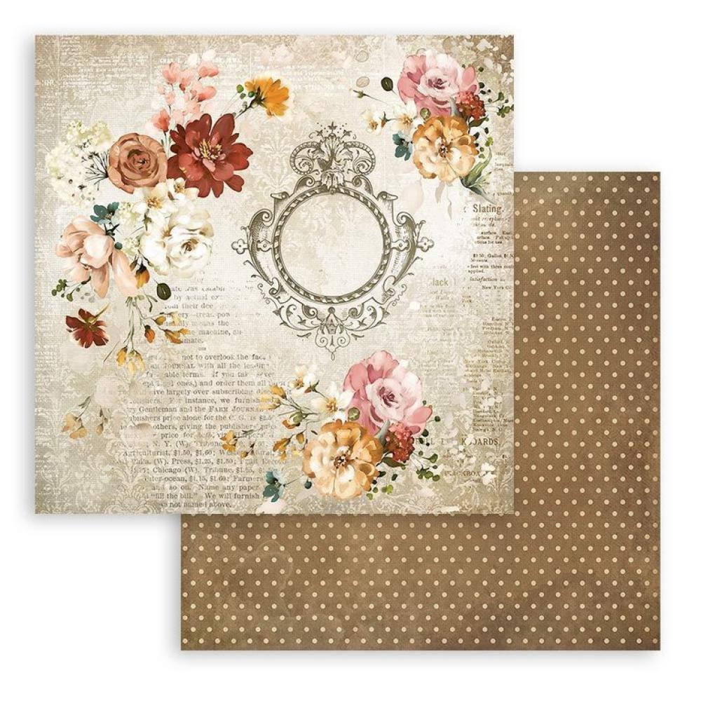 Stamperia 12x12 Paper Pad Garden of Promises SBBL110