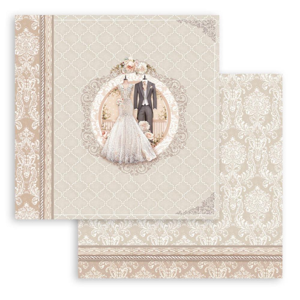 Stamperia 12x12 Paper Pad You and Me SBBL111