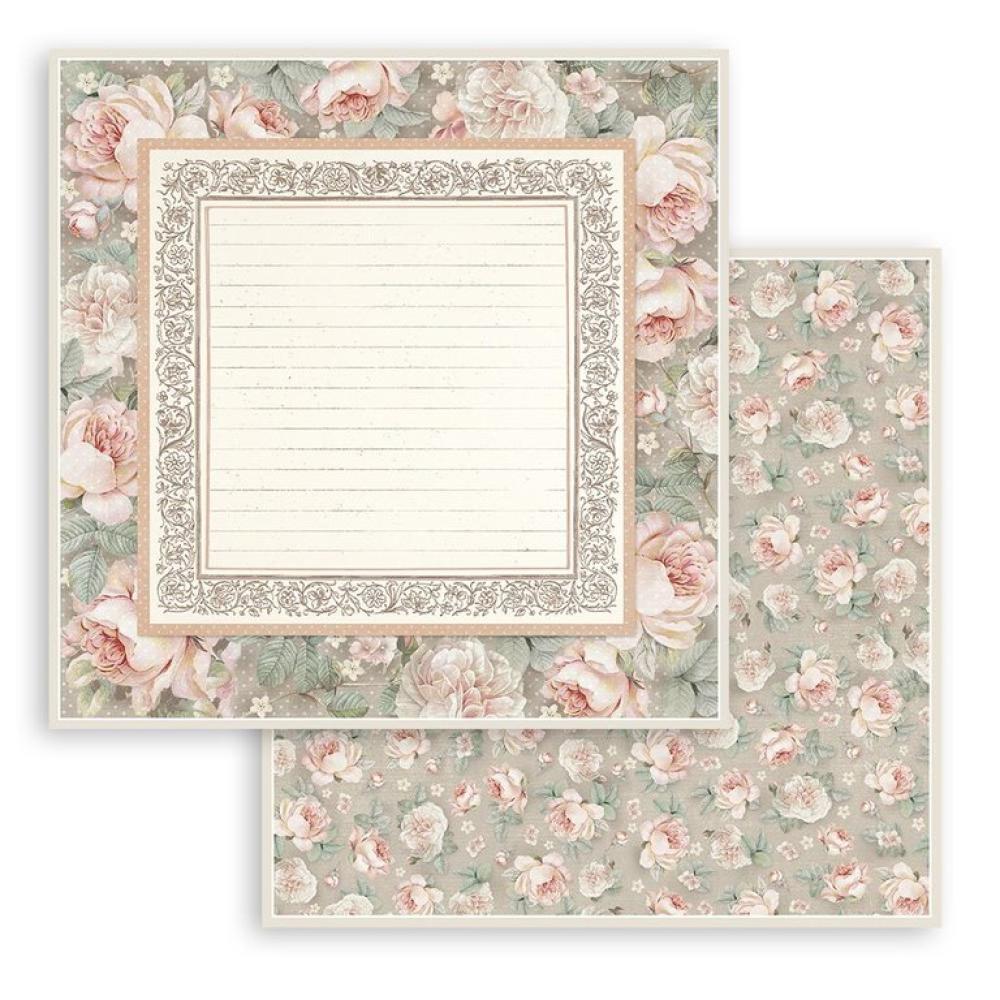 Stamperia 12x12 Paper Pad You and Me SBBL111