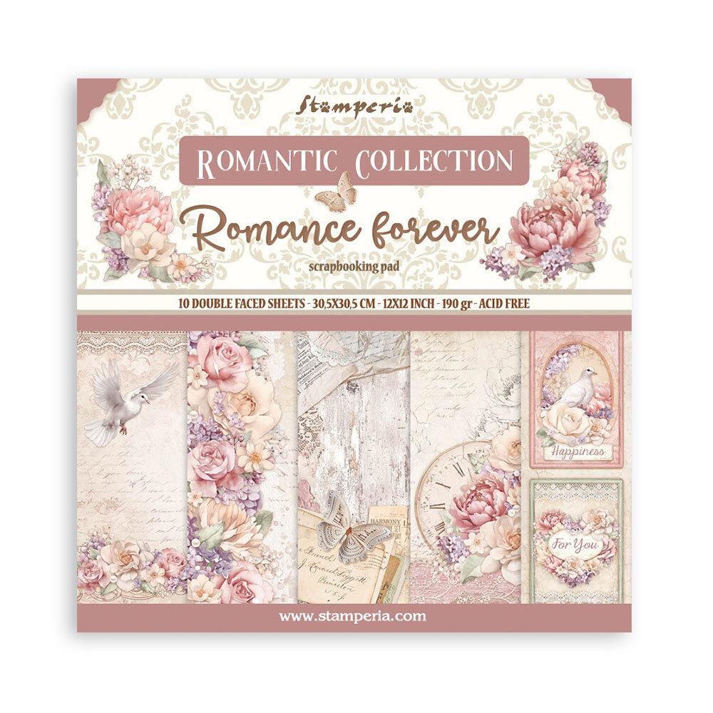 SBBL146 Stamperia Romance Forever 12x12 Inch Paper Pack