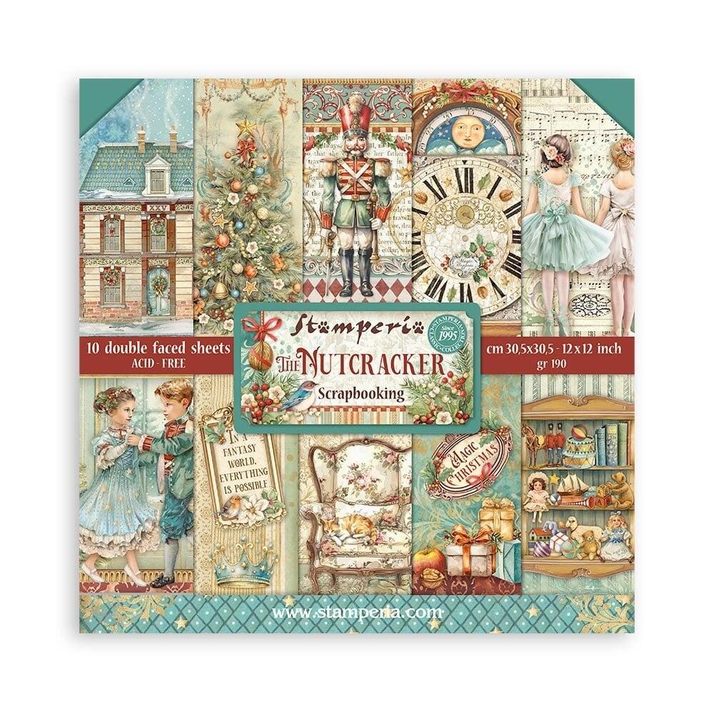 SBBL158 Stamperia The Nutcracker 12x12 Inch Paper Pack