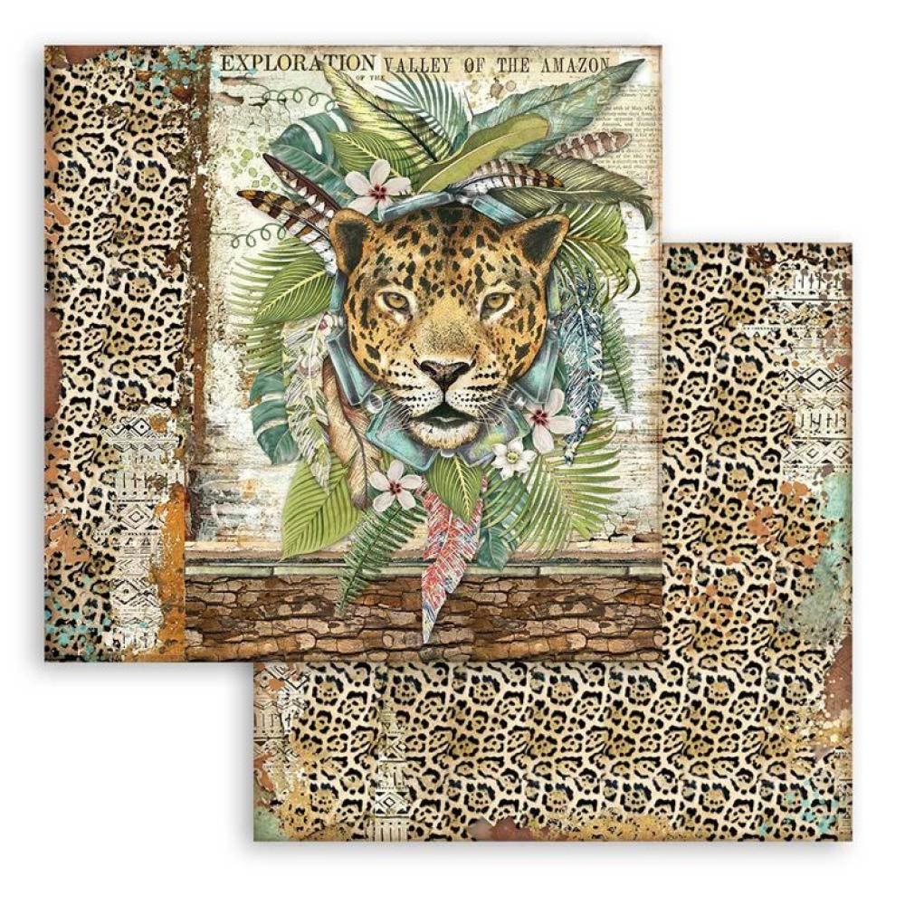 Stamperia 12x12 Paper Pad Amazonia #SBBL83