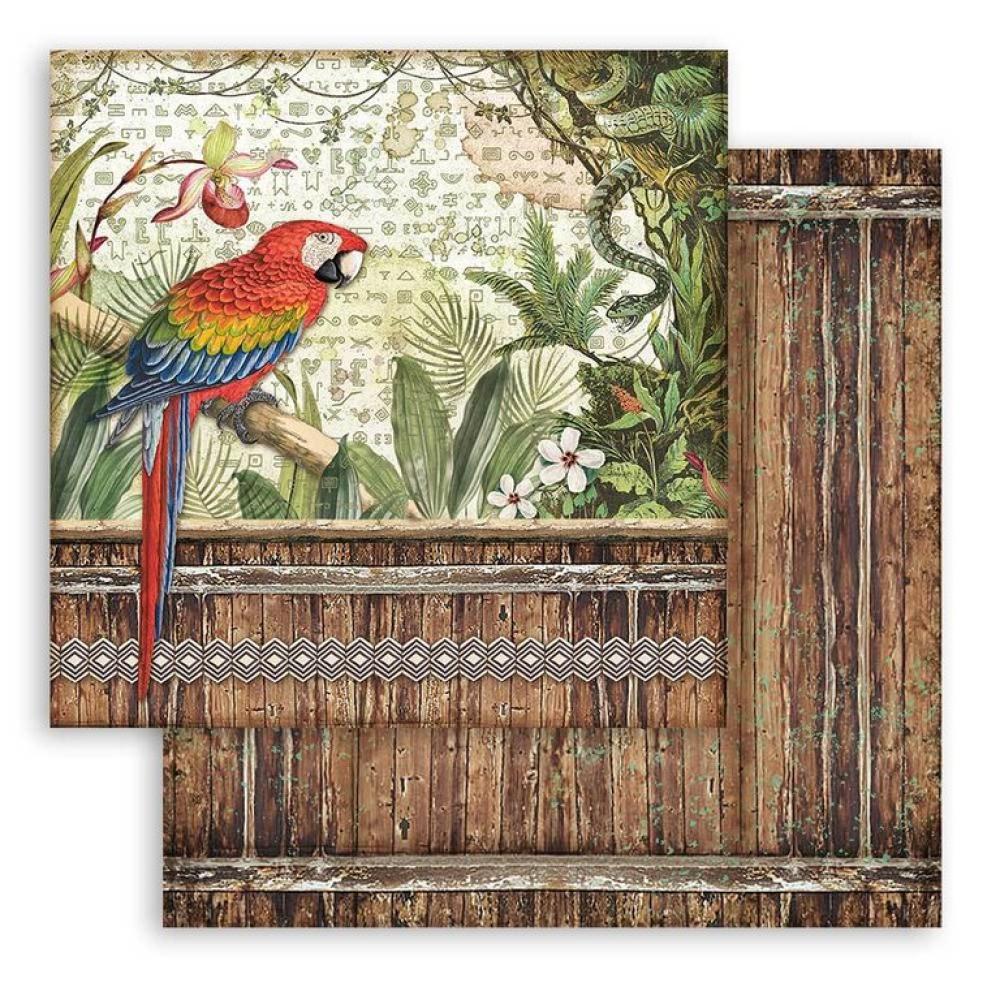 Stamperia 12x12 Paper Pad Amazonia #SBBL83