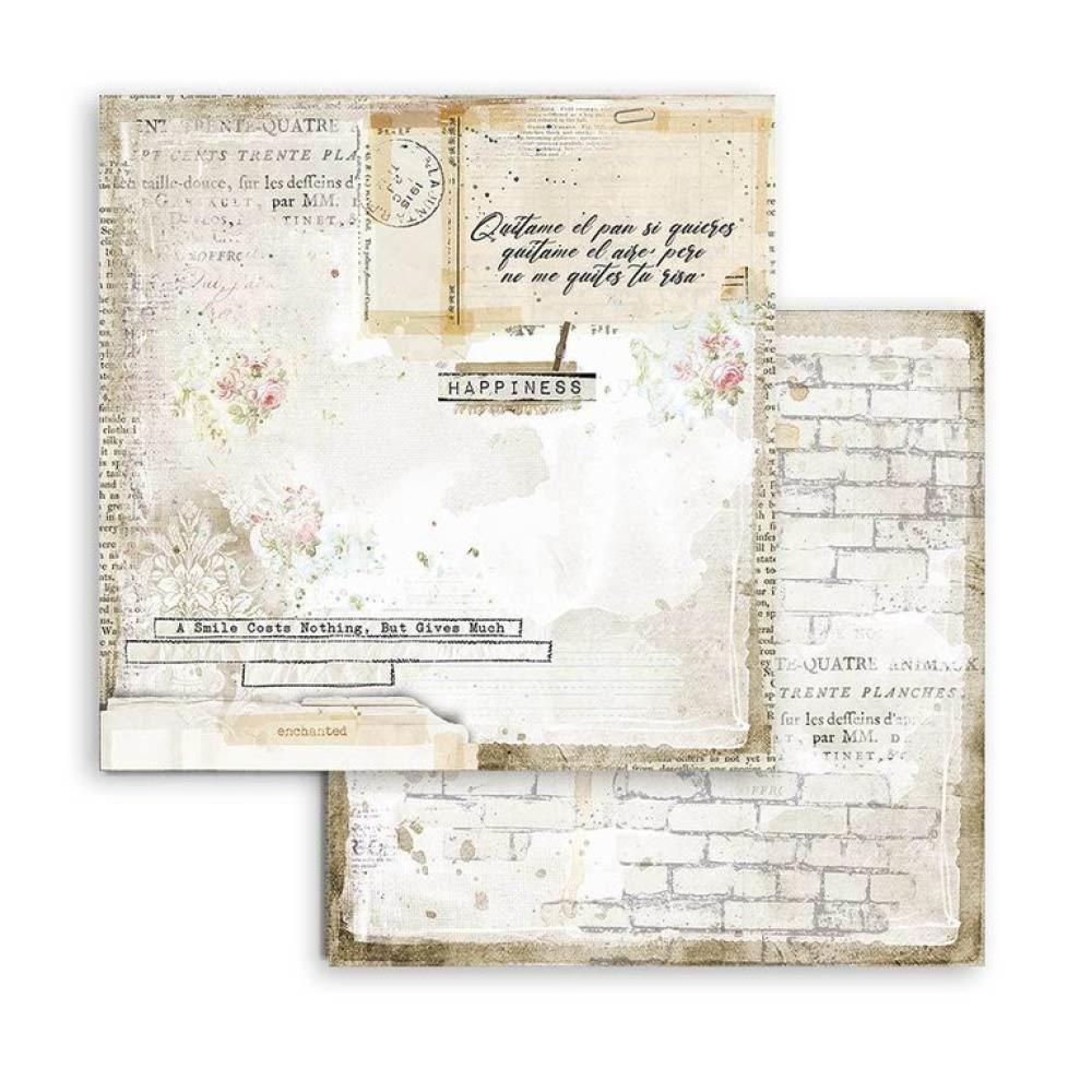 Stamperia 8x8 Paper Pad Journal #SBBS34