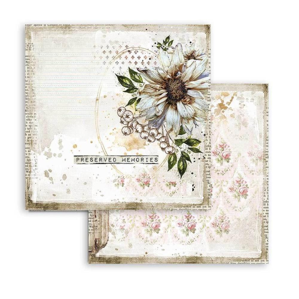 Stamperia 8x8 Paper Pad Journal #SBBS34