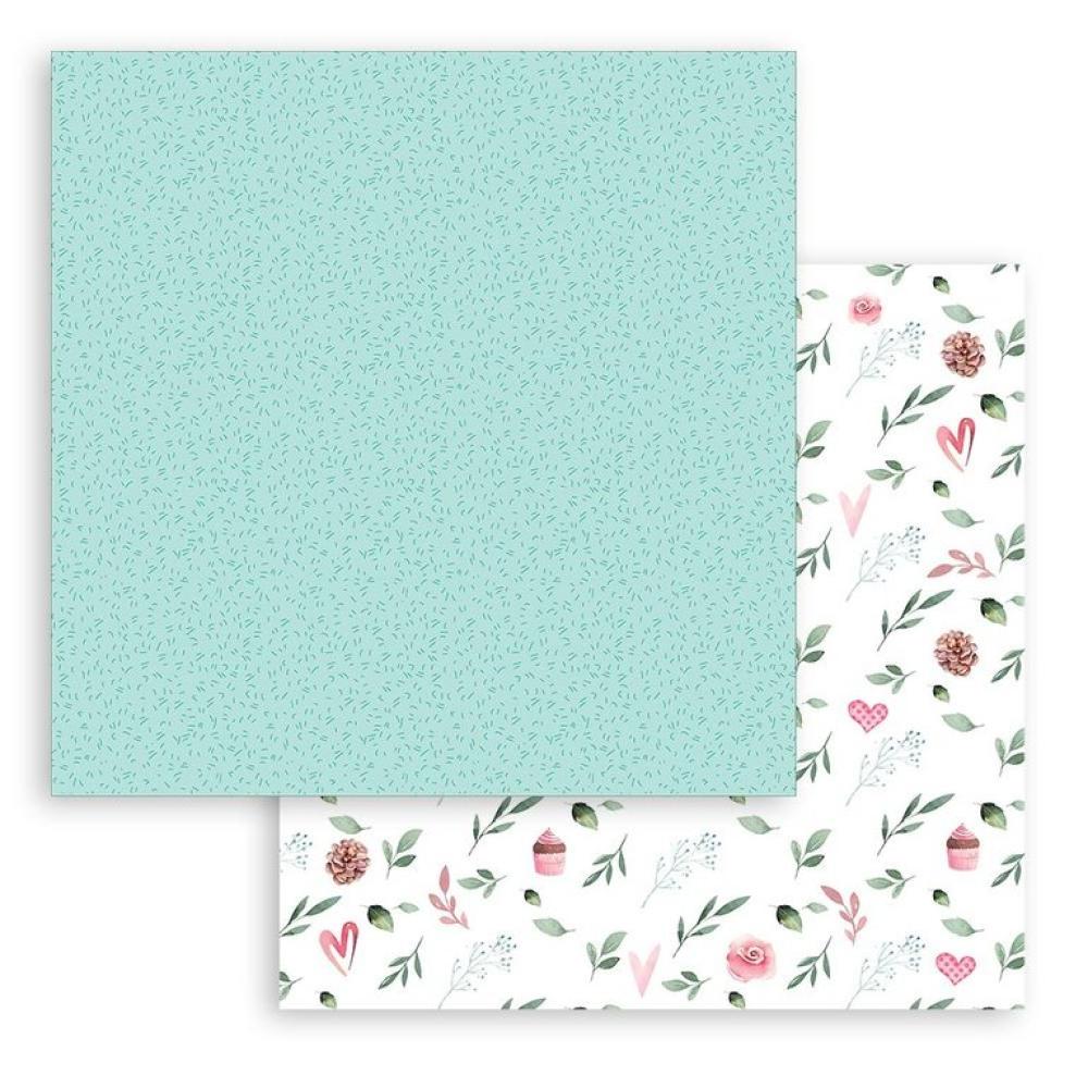 Stamperia 8x8 Paper Pad Christmas Rose #SBBS45