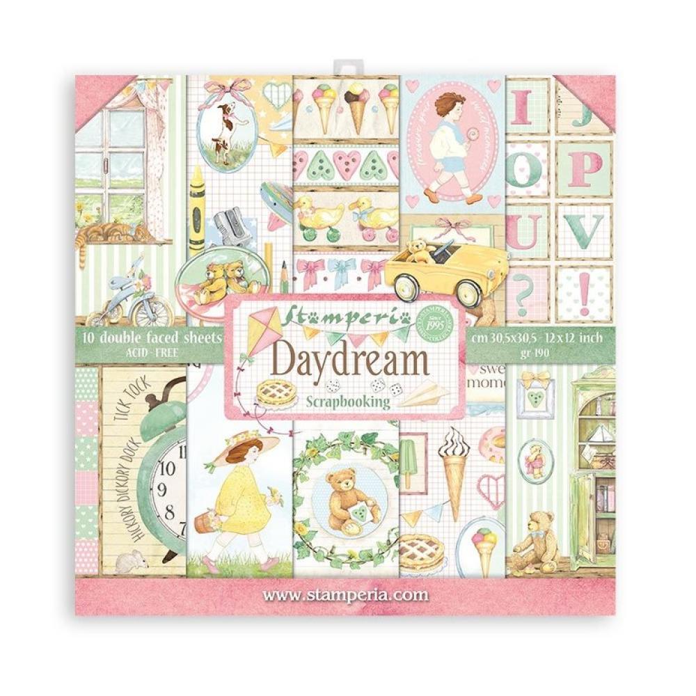 Stamperia 8x8 Paper Pad DayDream SBBS55