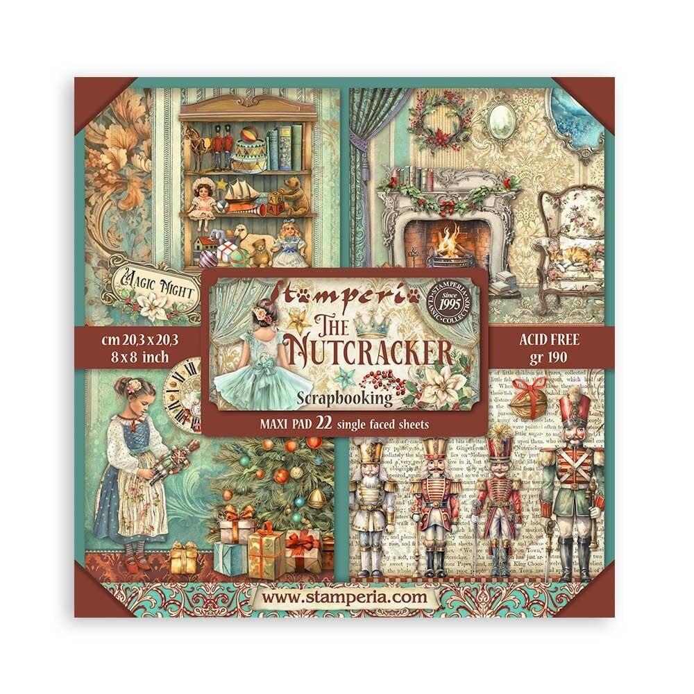 SBBSXB04 Stamperia The Nutcracker MAXI 8x8 Paper Pad