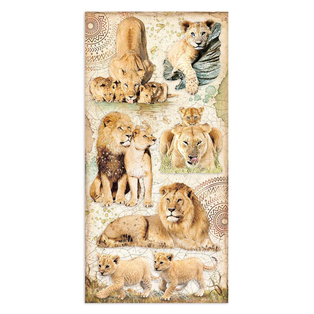 Stamperia Collectables 15x30 Savana #15