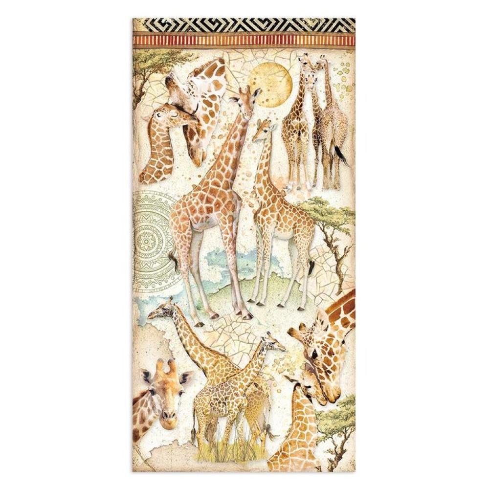 Stamperia Collectables 15x30 Savana #15