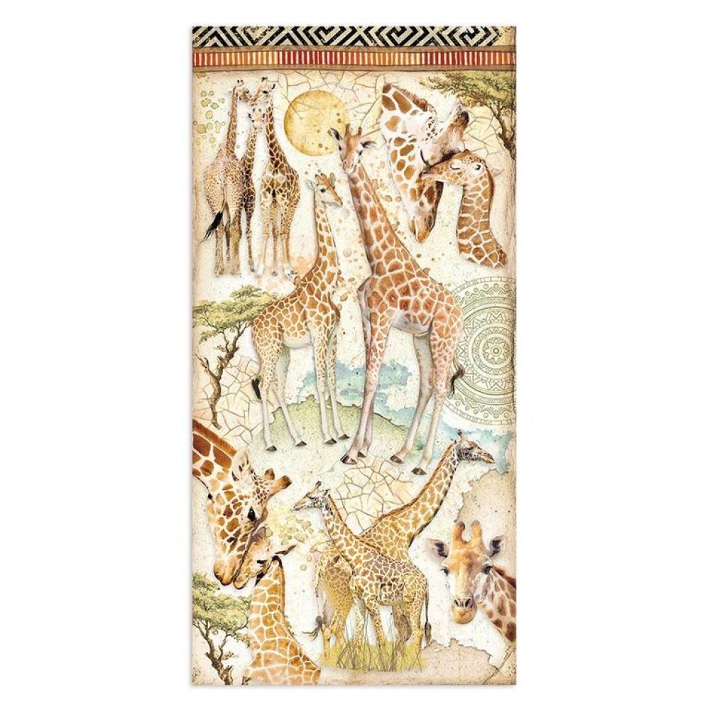 Stamperia Collectables 15x30 Savana #15