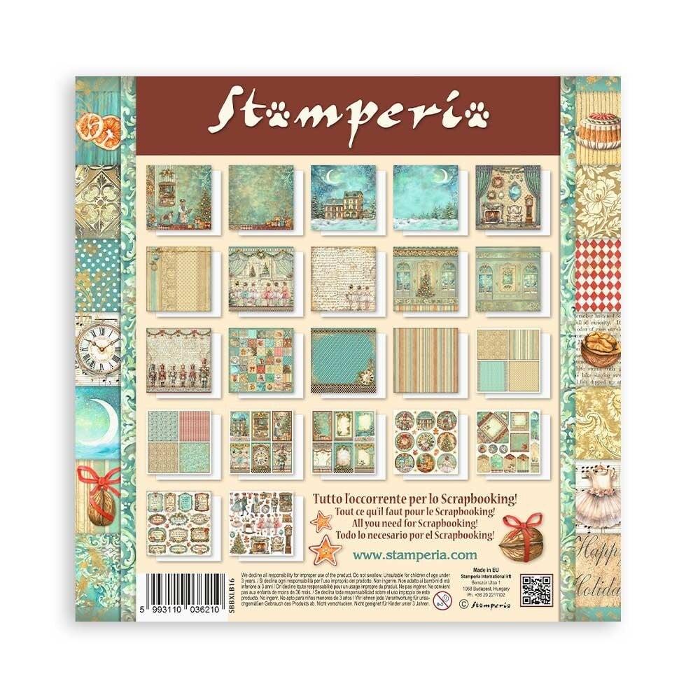 SBBXLB16 Stamperia The Nutcracker 12x12 MAXI Paper Pad