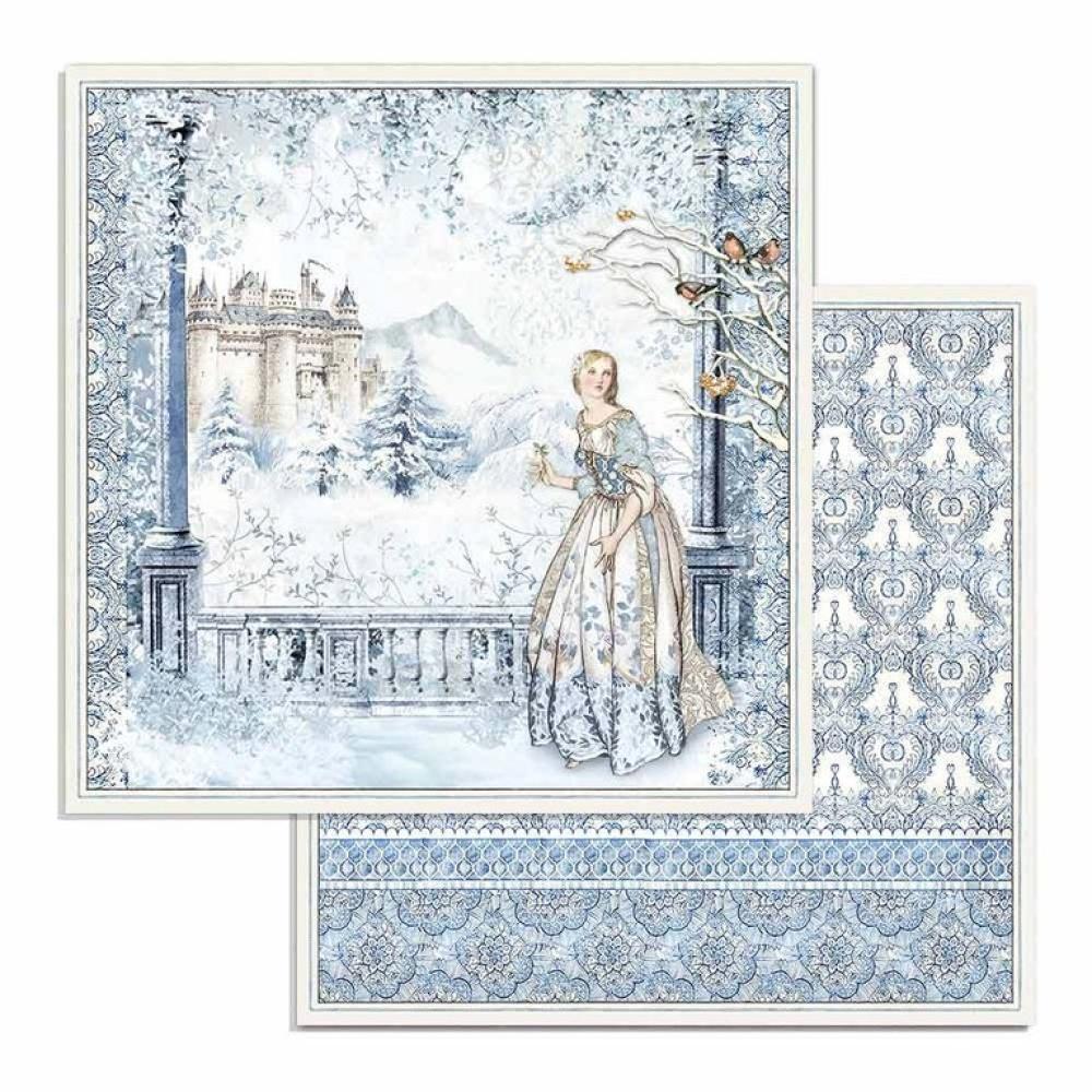 Stamperia 6x6 Paper Pad Winter Tales #SBBXS04