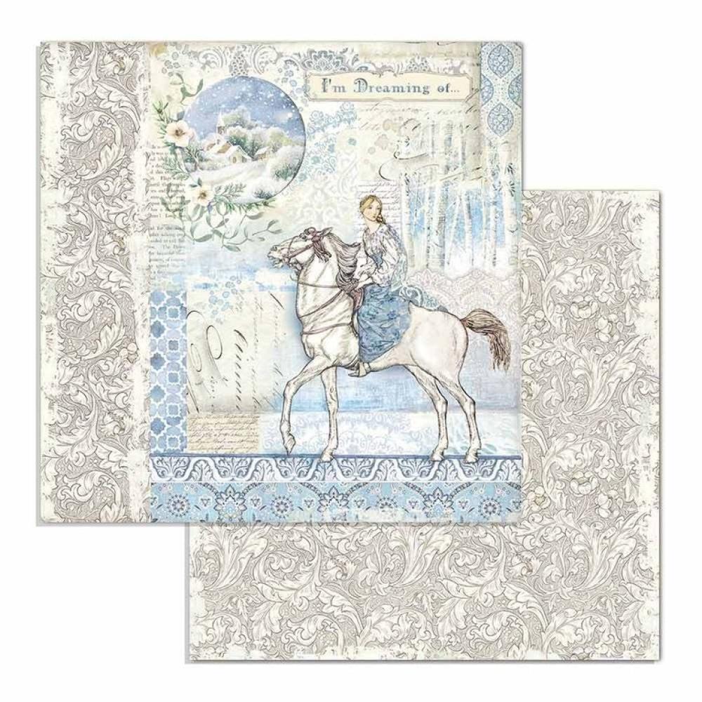 Stamperia 6x6 Paper Pad Winter Tales #SBBXS04