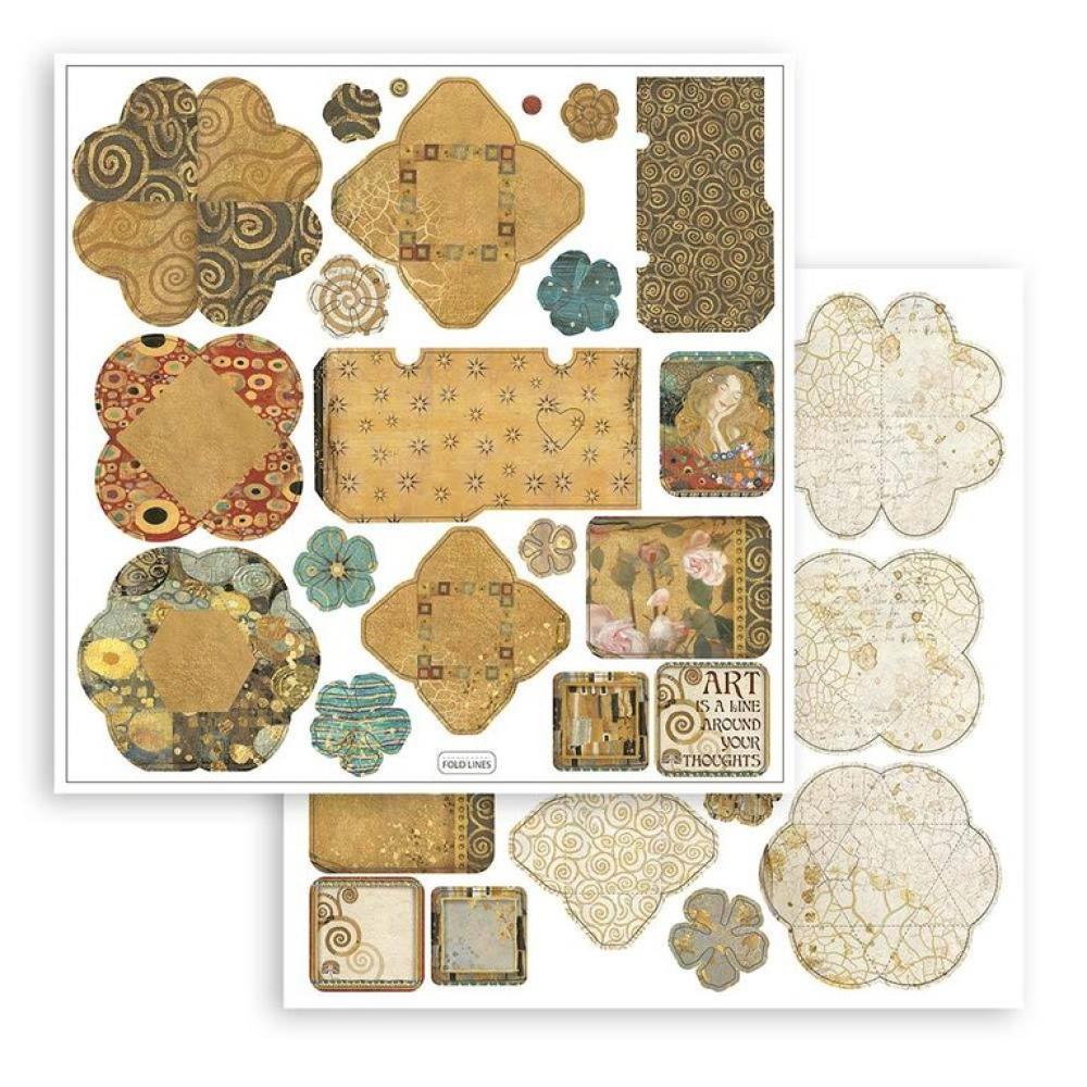 Stamperia 3D Paper Kit Klimt POP07