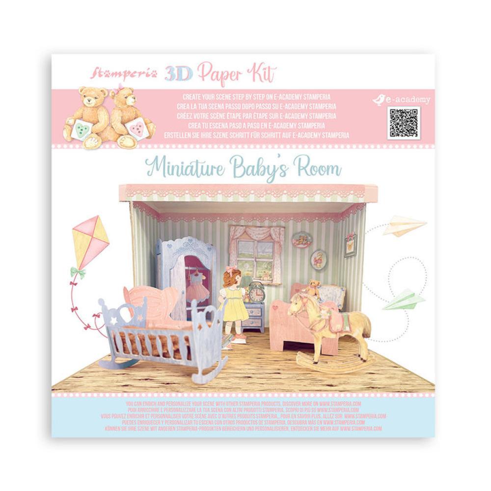 Stamperia 3D Paper Kit DayDream Babyroom POP11