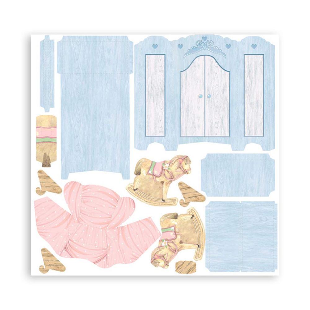 Stamperia 3D Paper Kit DayDream Babyroom POP11